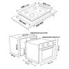 Kit de Cocina Sindelen Horno Empotrable HE720IN + Encimera CEG4600IN