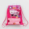 Toalla de Playa Infantil + Lente de Sol Sanrio Hello Kitty Puntos 70 x 140 cm