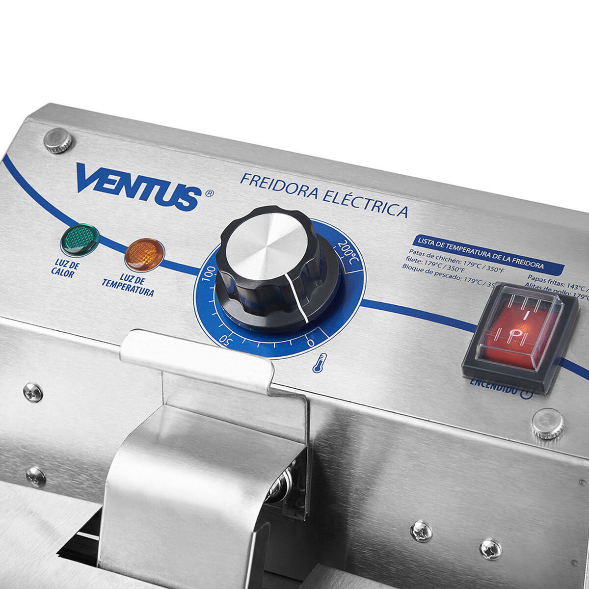Freidora Industrial Ventus VFS-061 1 Depósito