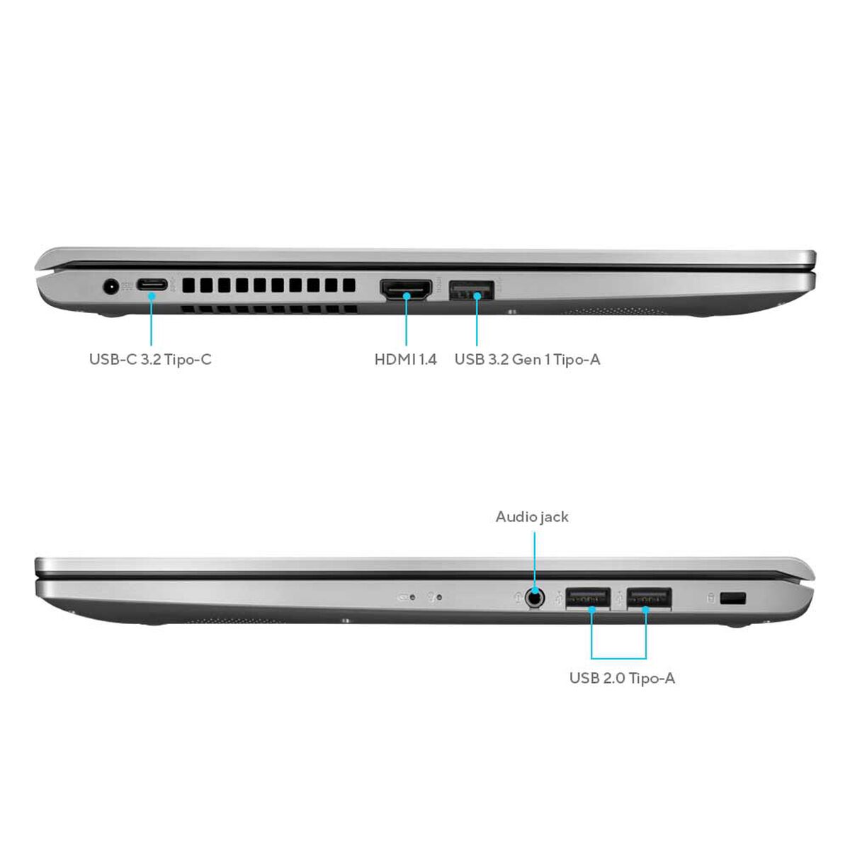 Notebook Asus X515JA Core i5 8GB 256GB SSD 15,6"