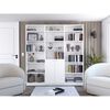 2 Estantes 5 Repisas + Estante 2 Puertas + 3 Complementos TuHome Home Blanco