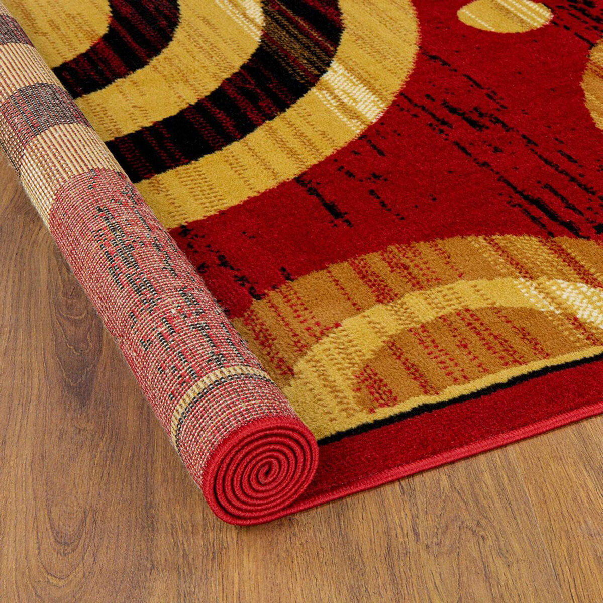 Bajada De Cama Modalfo Kashan King 60 x 90 cm Rojo
