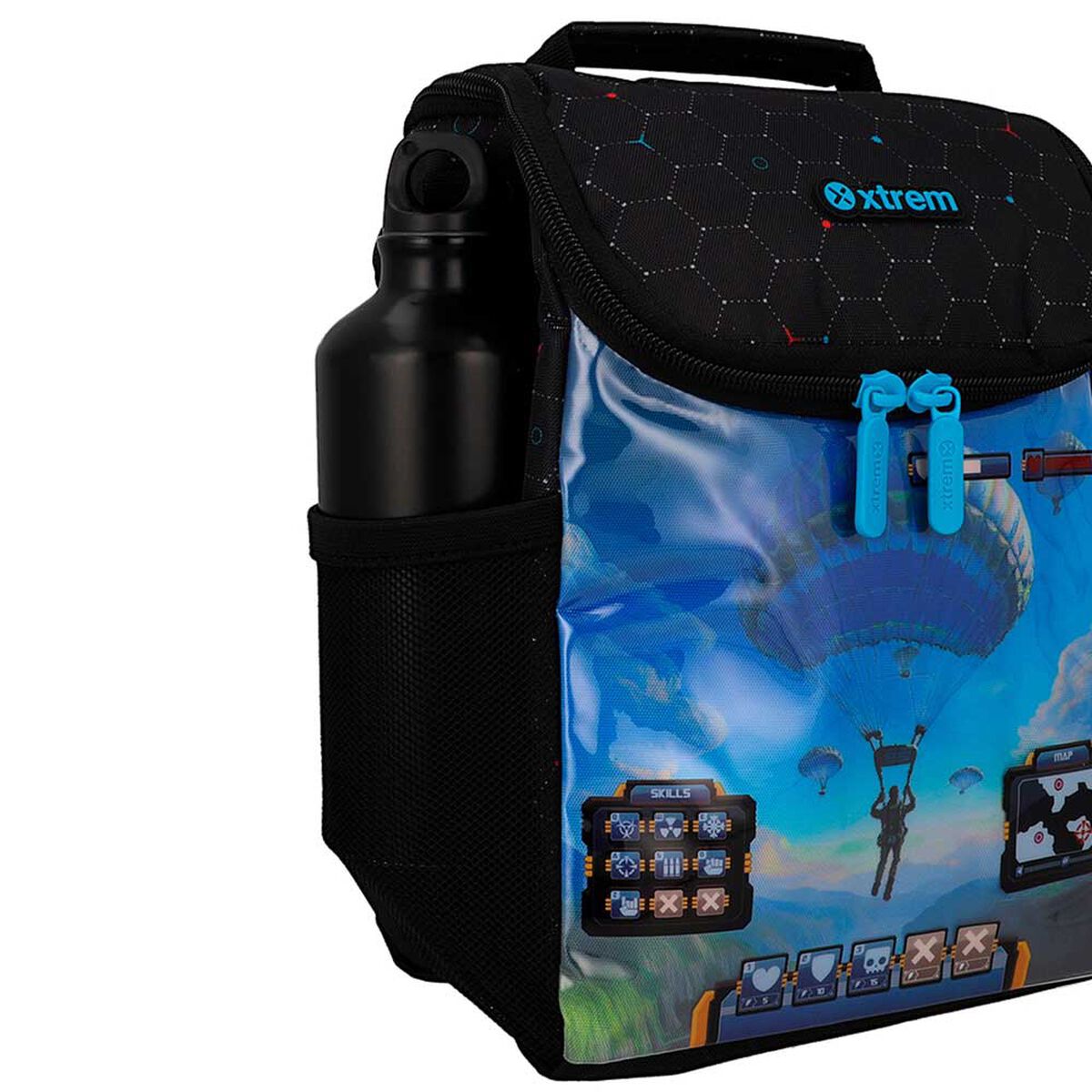 Lonchera T&eacute;rmica Xtrem Froster 6XT Videojuego Negro