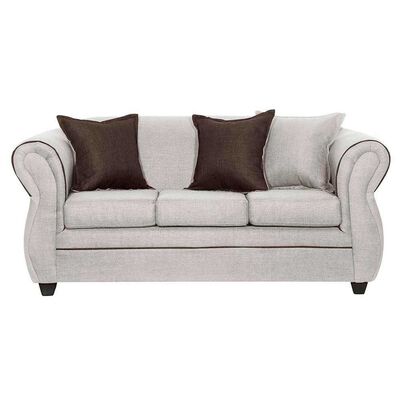 Sofá Black Factory Emili 3 Cuerpos Crudo