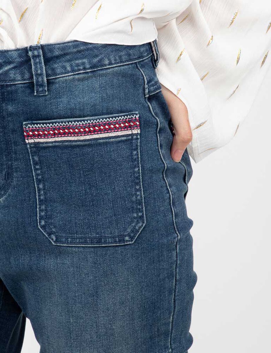 Jeans Straight Mujer Alma
