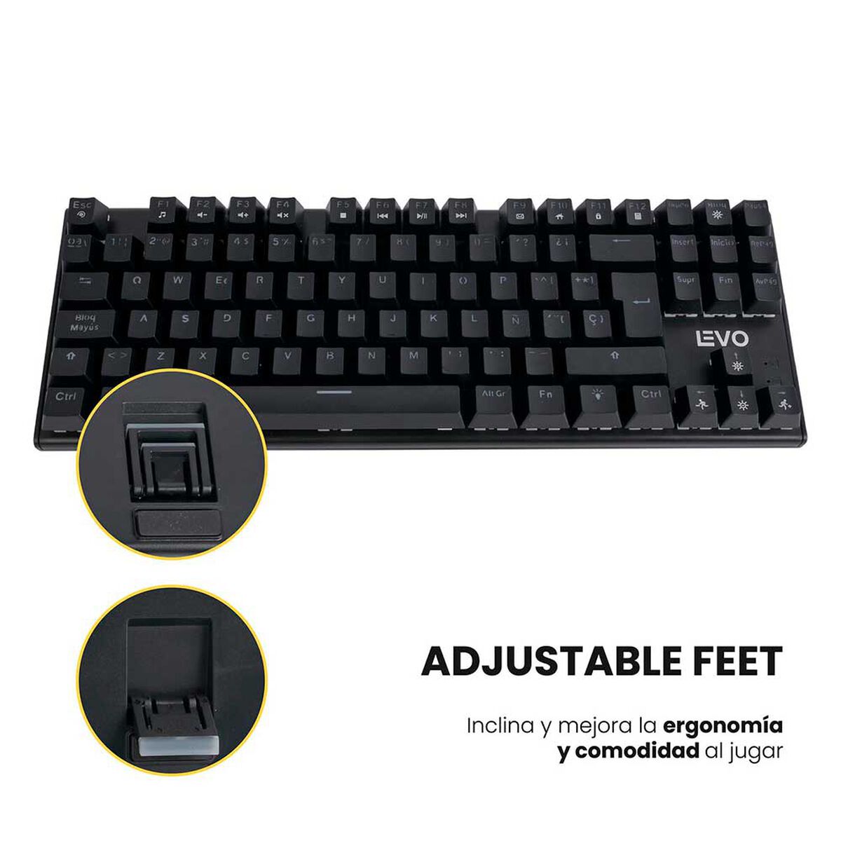 Teclado Gamer LEVO NovaBlade