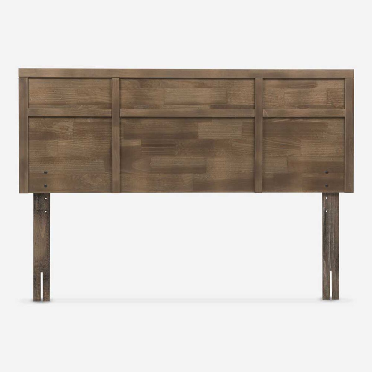 Cama Europea Rosen 2 Plazas Pratta + Respaldo + 2 Veladores Robin