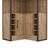 Bar Esquinero TuHome Magnum 1 Puerta Miel