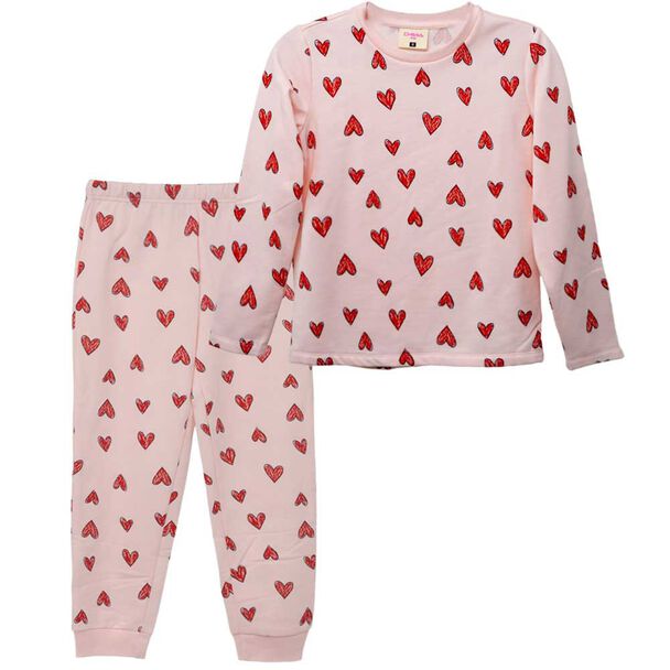 Pijama Corazón Niña Chess