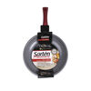 Sartén Acero Inoxidable Doral Montecarlo 22 cm Rojo