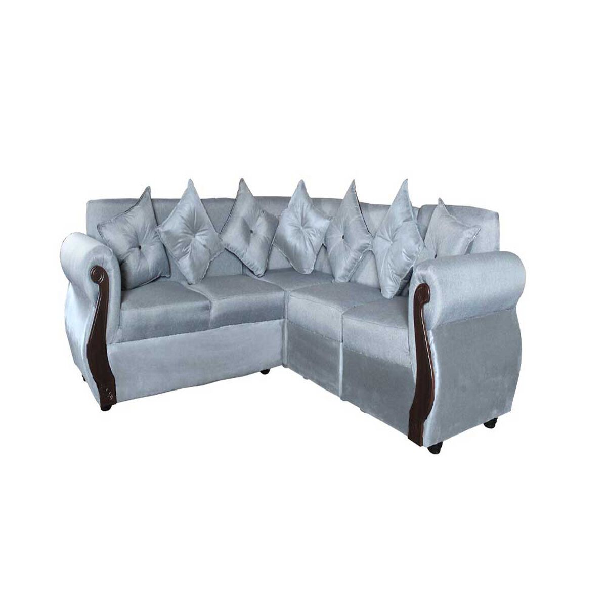 Modular Diseño A&M Home Madison Derecho 5 Cuerpos Gris