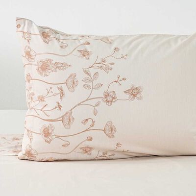 Imagen 2 del producto Juego de Sábanas Cannon 1,5 Plazas Elisse 200 Hilos Beige