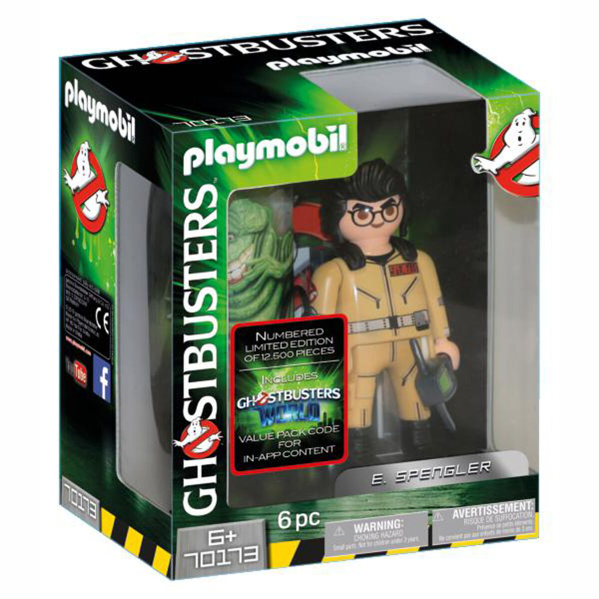 Figura Ghostbusters E. Spengler de Playmobil