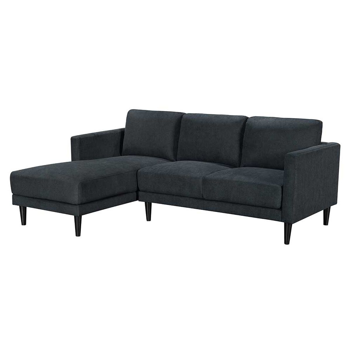 Seccional Izquierdo Casanova Amalfi 4 Cuerpos Gris