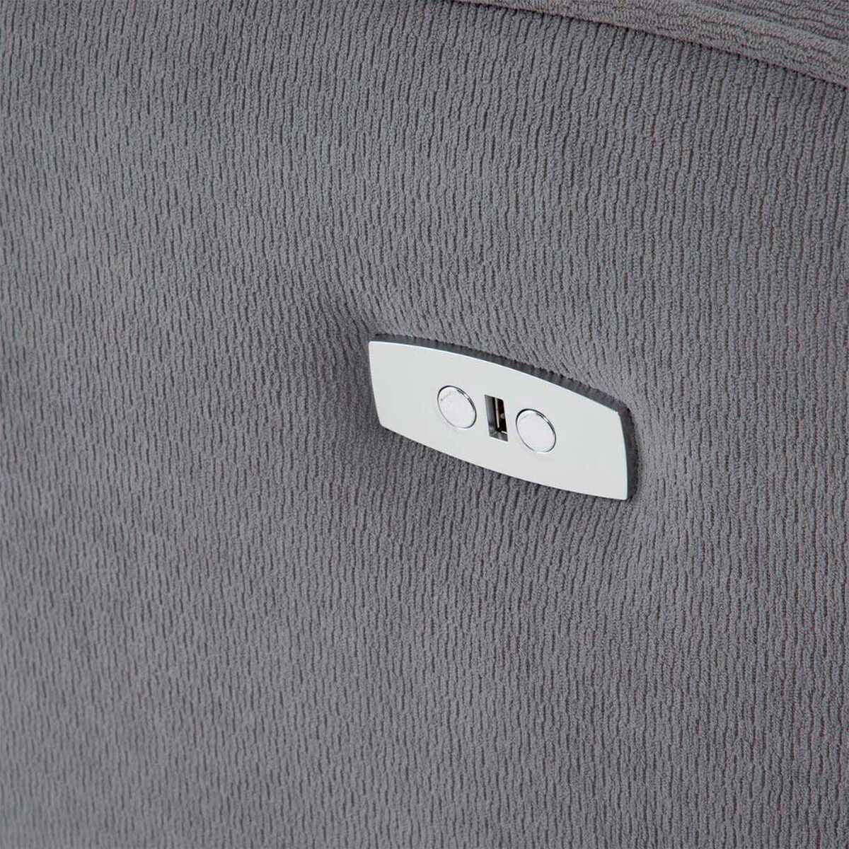 Berger Reclinable Eléctrico Daniels KM807CPWGR 1 Cuerpo Gris