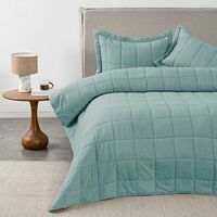 Quilt Cannon 2 Plazas Block Sage