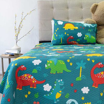 Quilt Doral 1,5 Plazas Origins Dinosaurios