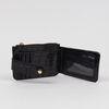 Billetera Negro Croc Icono