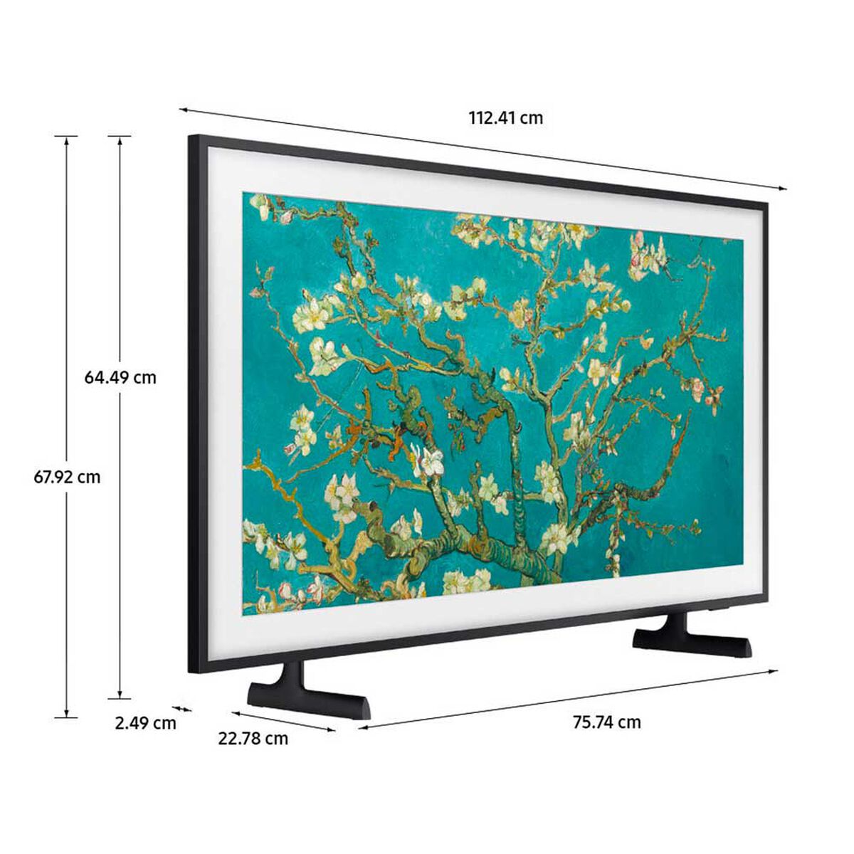 QLED 50” Samsung The Frame Smart TV 4K UHD 2022