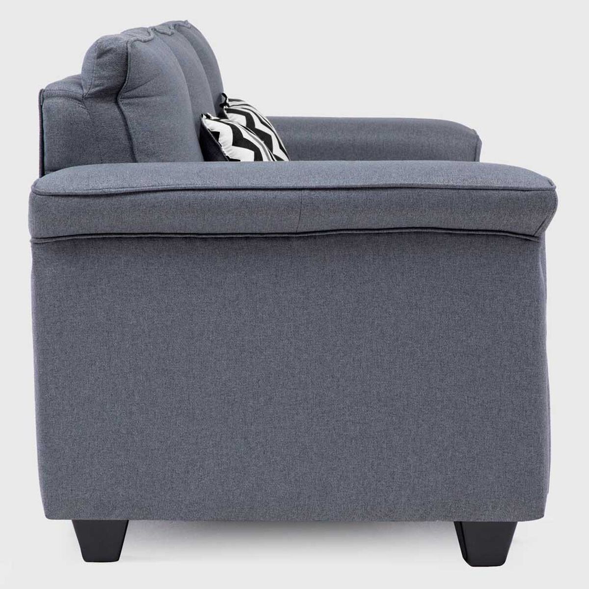 Juegos de Living Mons Sicilia Sof&aacute; 3 Cuerpos + Dos Sillones 1 Cuerpo Gris