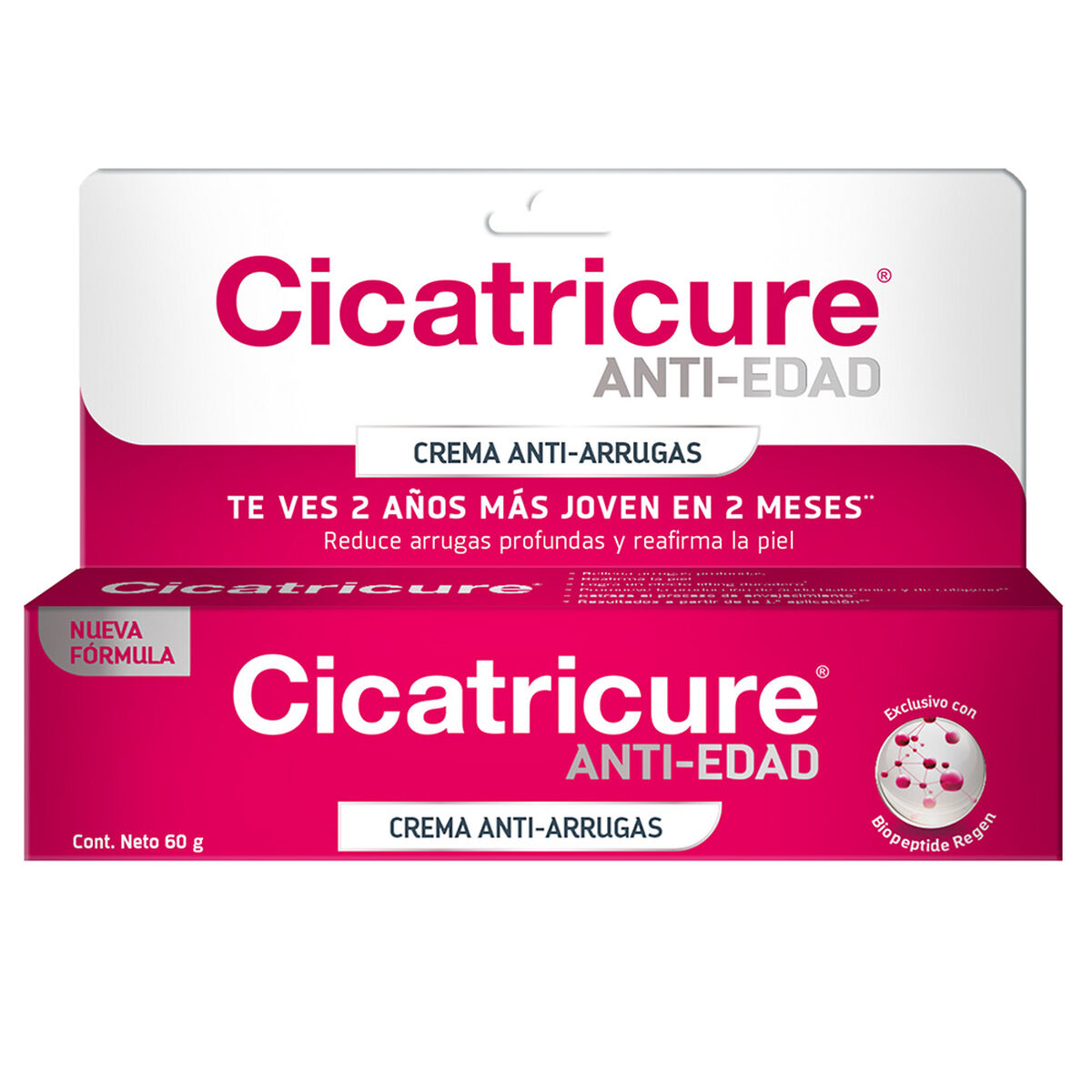 Cicatricure Crema Antiedad + Contorno de Ojos Y Toallitas