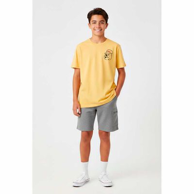 Imagen 1 del producto Short Buzo Niño Cutback Gris, Negro