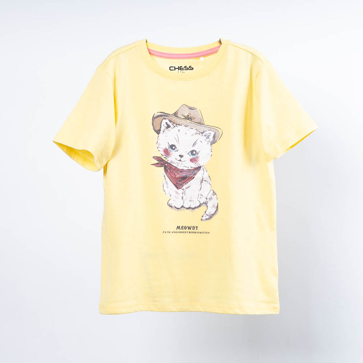 Polera Manga Corta Ni&ntilde;a Chess Baby