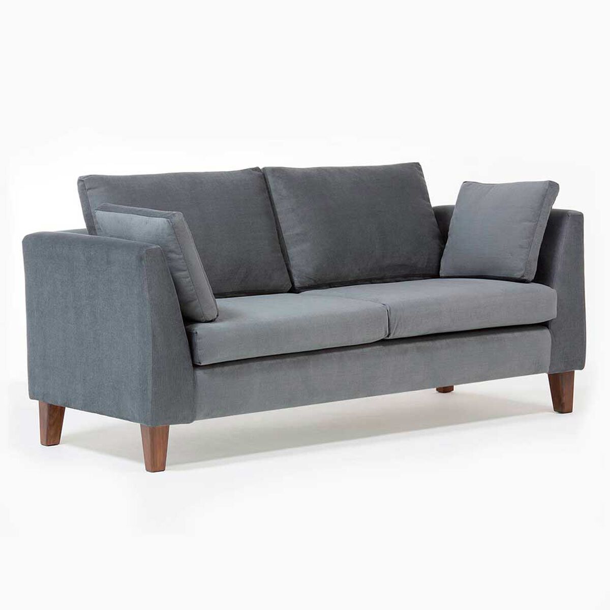 Sofá Barra Design Estocolmo 2 Cuerpos Gris