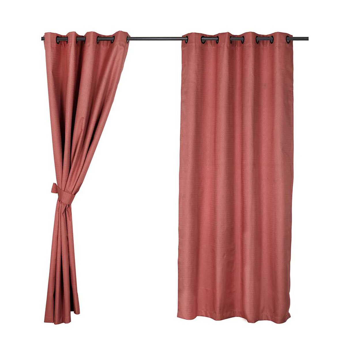 Cortinas Mashini Regata 140 x 220 cm Terracota