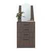 Comoda TUHOME Praga Metalicas 1 Cajon Milan