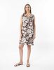 Vestido Lino Midi Sin Mangas Mujer Portman Club