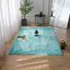 Alfombra Modalfo Doux Azul 90 x 150 cm