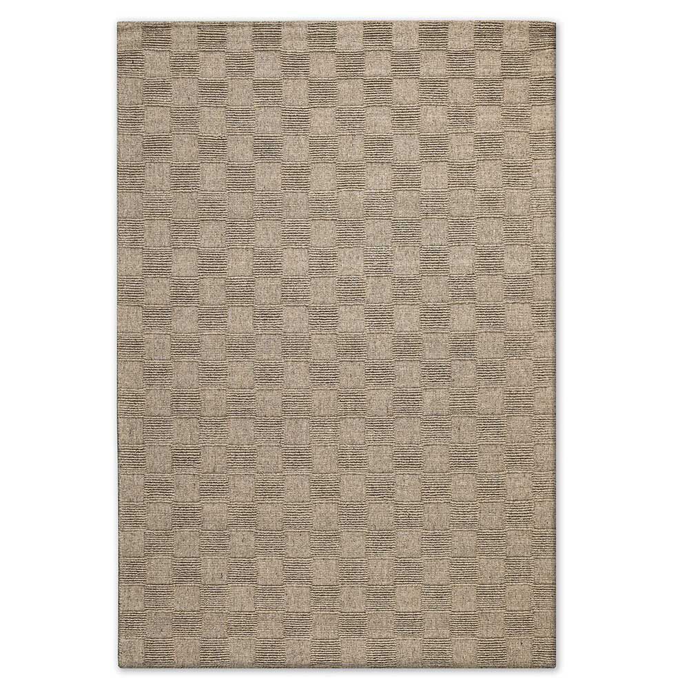 Alfombra Elements & Co Square Lana Beige 200x300 cm