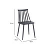 Pack 6 Sillas Vekkahome Lune Negro