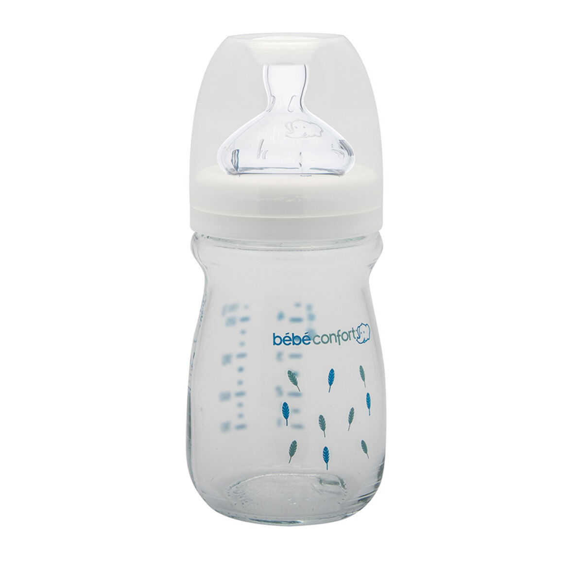 Mamadera de Vidrio Indians 130 ml Tetina Silicona