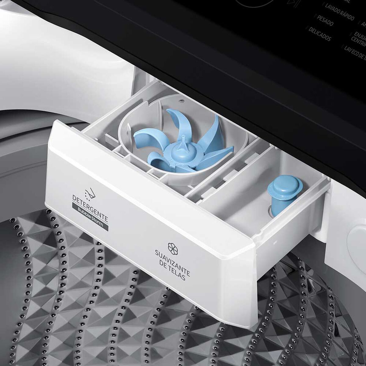 Lavadora Automática Samsung WA17CG6441BWZS 17 kg.
