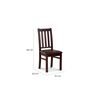 Juego de Comedor CIC Ñuble Chocolate 8 Sillas