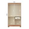 Clóset Vekkahome Roma 4 Puertas 1 Cajón Negro Café