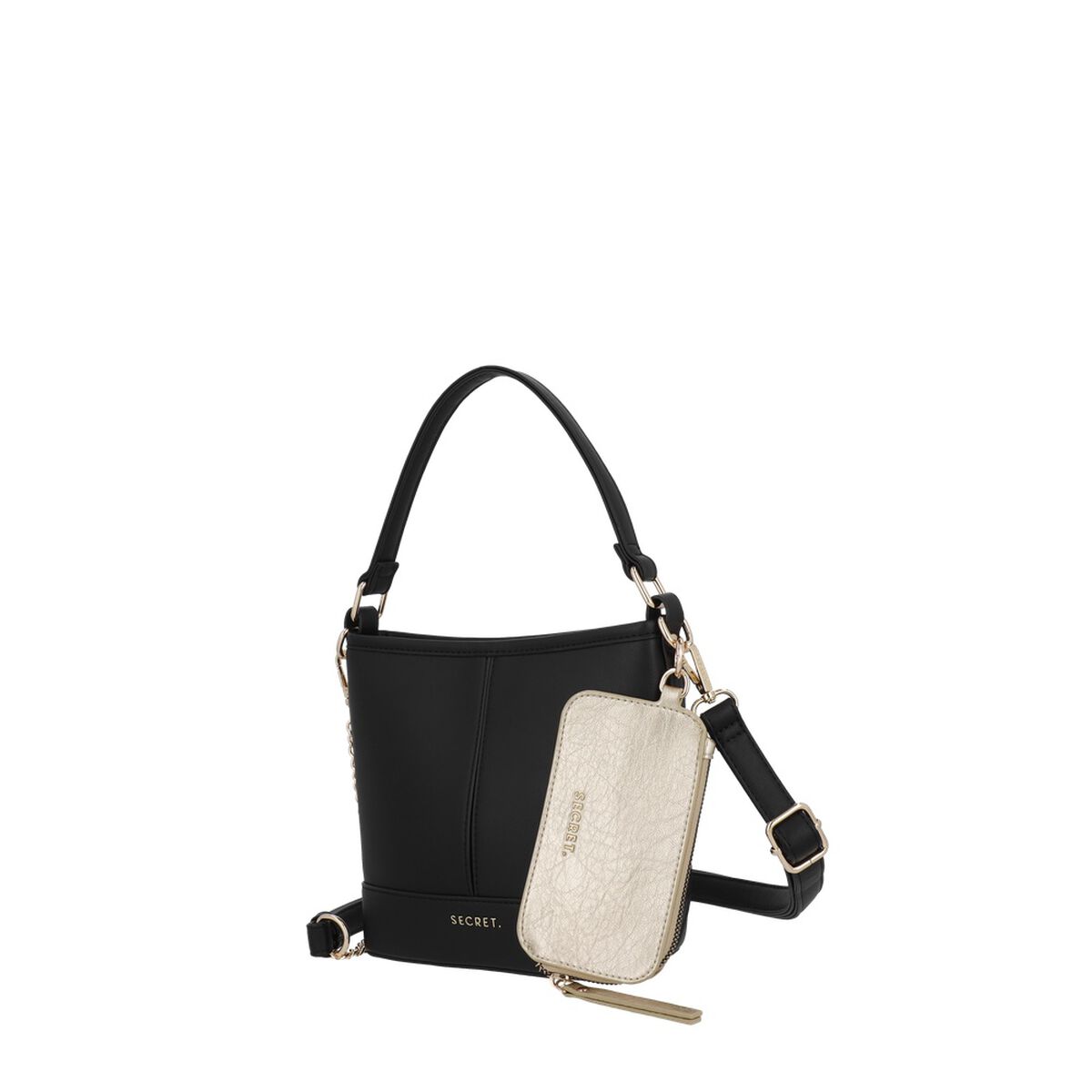 Cartera Bandolera Secret Malaga SC7 Mini Negra