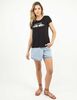 Polera Con Estampado Manga Corta Mujer Zibel
