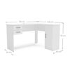 Escritorio Vekkahome Barcelona Blanco