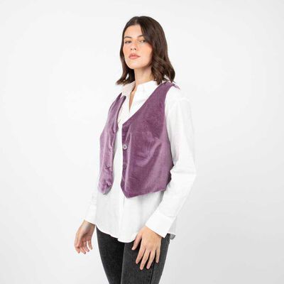 Blazer Gillette Terciopelo Plush Mujer Zibel