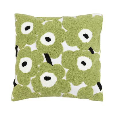 Imagen 1 del producto Cojín Flores Casanova Verde 45 x 45 cm