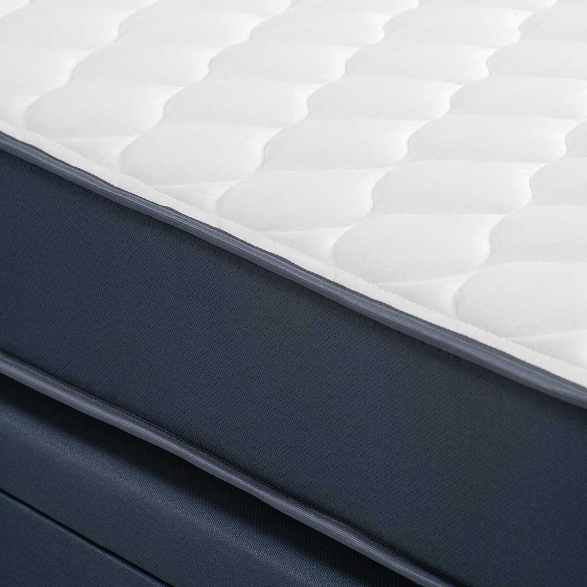 Boxet Rosen 2 Plazas UpLine + Respaldo + 2 Veladores Dolce