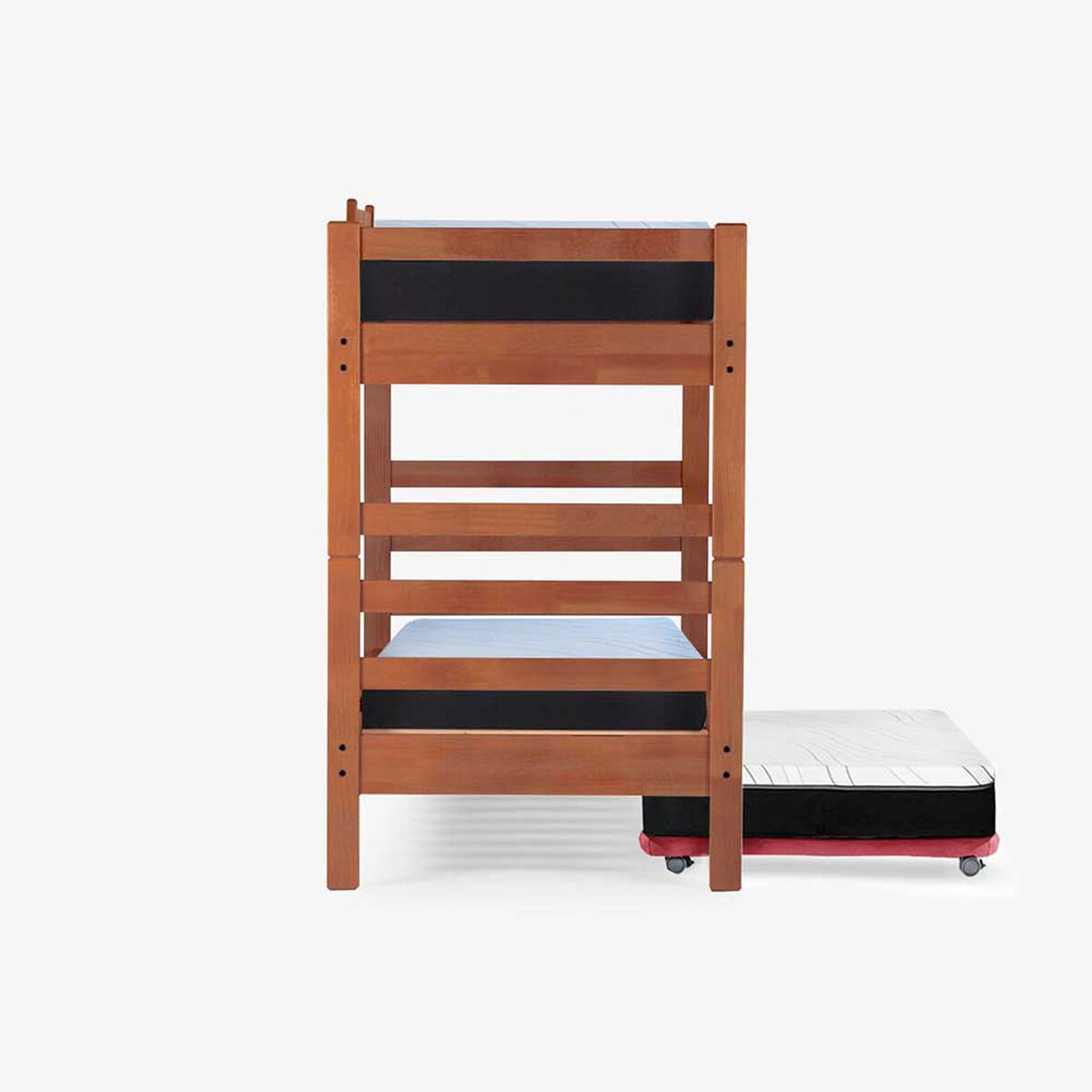 Camarote Triple Latam Home 1 Plaza Zen + Colchón Pro Palo Rosa