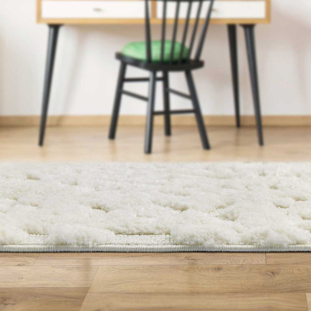 Alfombra Pasillo Modalfo Palafito Blanca 70 x 230 cm