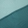 Cubrecama Bicolor Casanova 2 Plazas Verde Turquesa