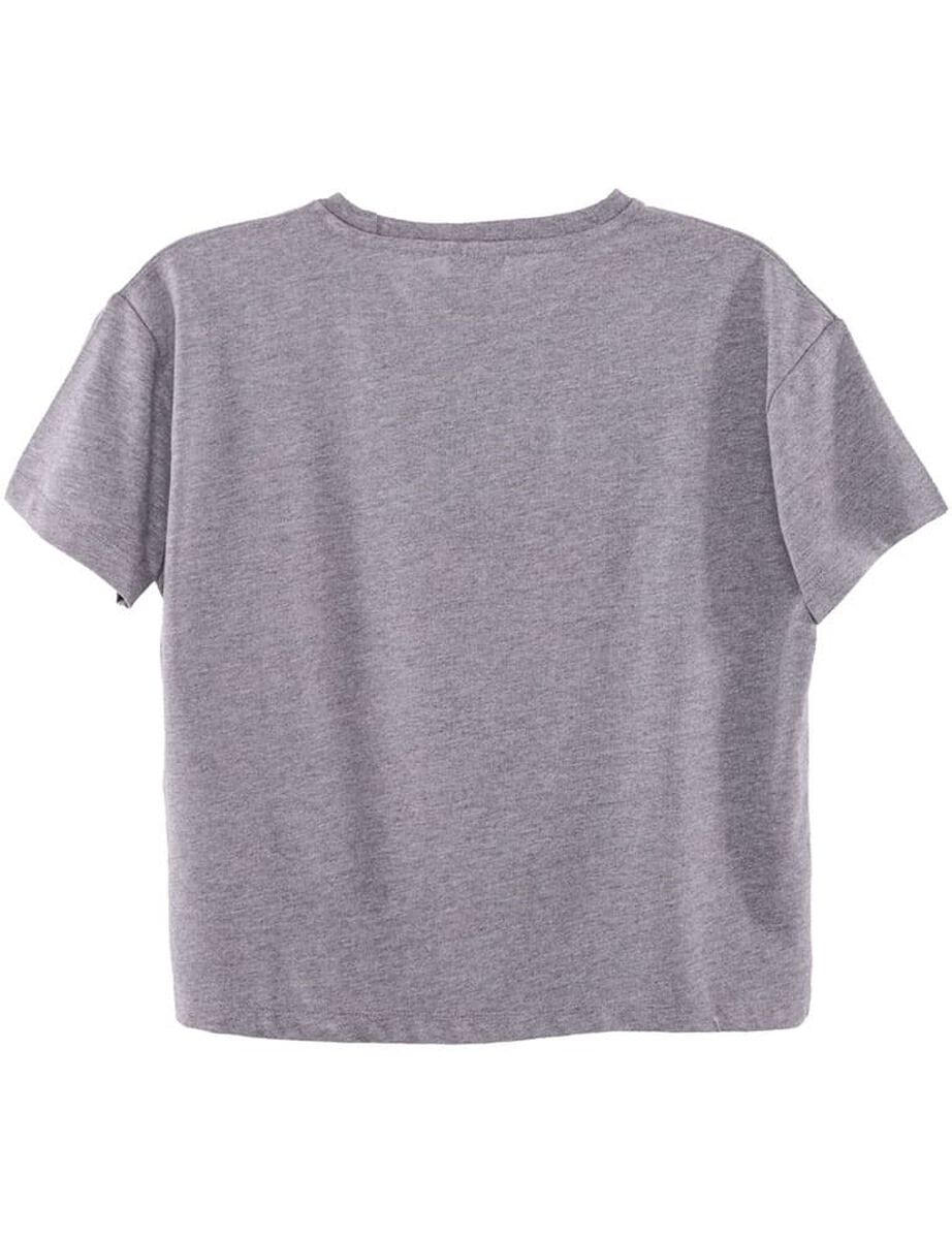 Polera de Algodón Niña Manga Corta Mickey