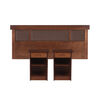 Set Maderas New Dublin Caramel 2 Plazas