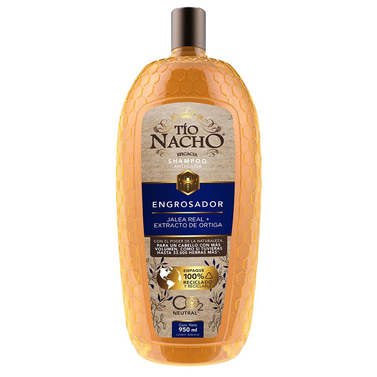 Shampoo Engrosador Tío Nacho 950 ml